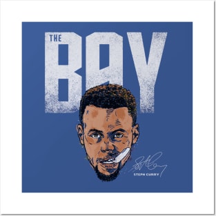 Steph Curry Golden State Portrait City Abbreviation Posters and Art